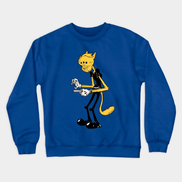 jonny kat Crewneck Sweatshirt by Hi, I'm Jonny.